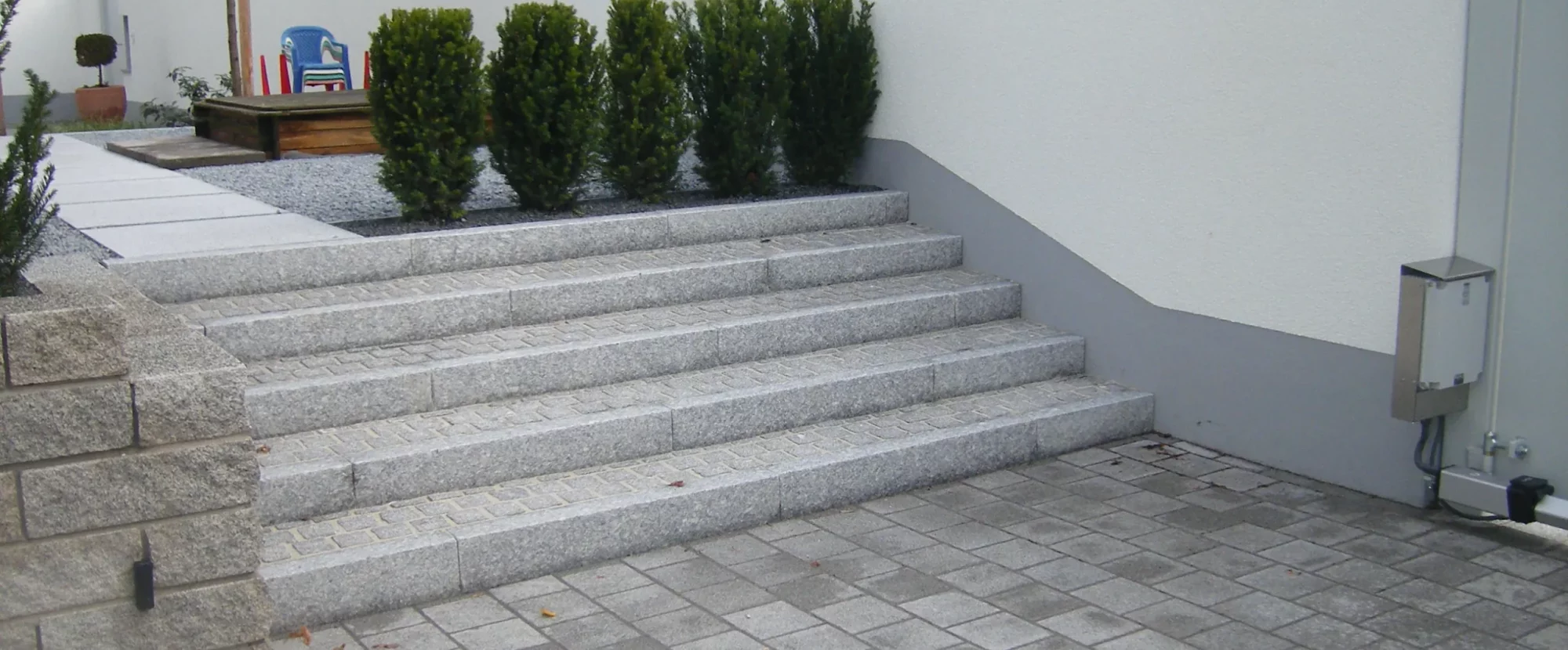 Feistle Bau - Pflasterarbeiten Wohnhaus 2